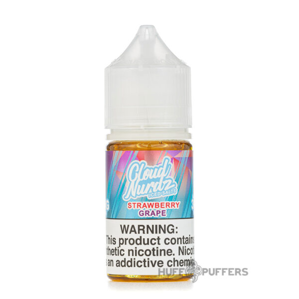 cloud-nurdz-salt-iced-strawberry-grape cloud nurdz salt iced strawberry grape e-juice 30ml