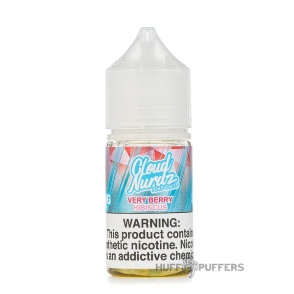 cloud-nurdz-salt-iced-very-berry-hibiscus cloud nurdz salt iced very berry hibiscus e-juice 30ml