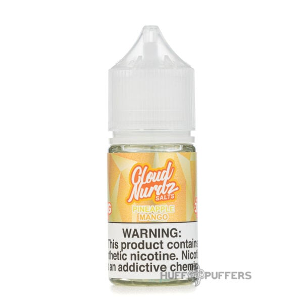 cloud-nurdz-salt-pineapple-mango cloud nurdz salt pineapple mango e-juice 30ml