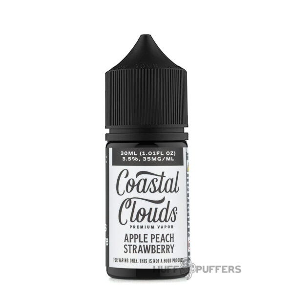 coastal-clouds-salt-nic-apple-peach-strawberry-30ml Apple Peach Strawberry Coastal Clouds Salt Nic E-Juice 30ml