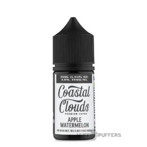 coastal-clouds-salt-nic-apple-watermelon-30ml Apple Watermelon Coastal Clouds Salt Nic E-Juice 30ml