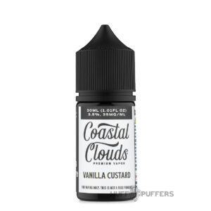 coastal-clouds-salt-nic-vanilla-custard-30ml Vanilla Custard Coastal Clouds Salt Nic E-Juice 30ml