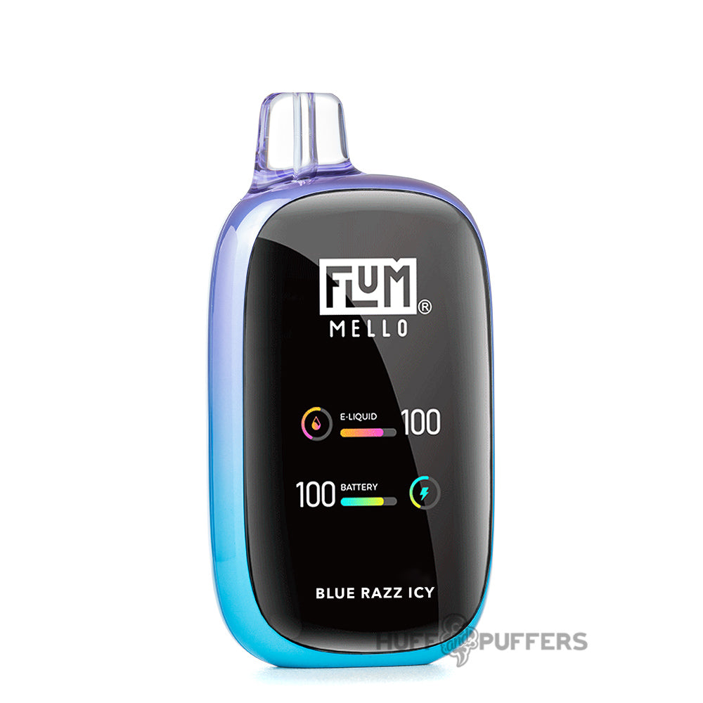 vapes blue Flum Mello Disposable Vape — $15.99 Flavor:Strawberry Kiwi Ice How To Clean a paintball accessories