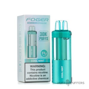 foger-switch-pro-disposable-pod-cool-mint-with-box Cool Mint Foger Switch Pro Pod with packaging