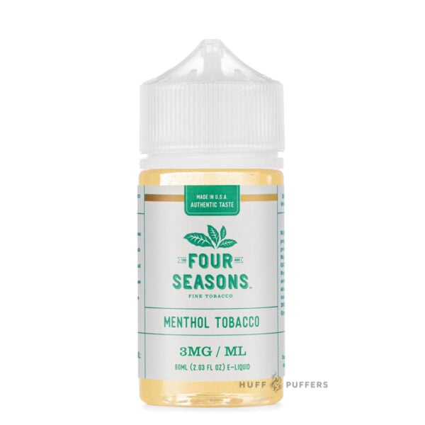 four-seasons-menthol-tobacco-e-juice-60ml Four Seasons Menthol Tobacco E-Juice 60mL