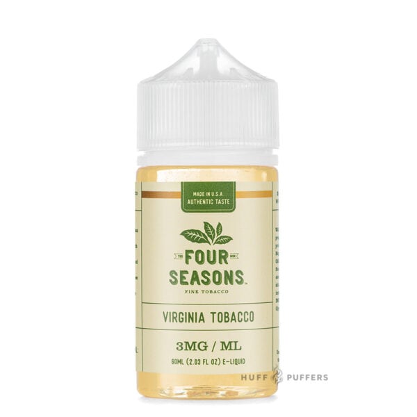 four-seasons-virginia-tobacco-e-juice-60ml Four Seasons Virginia Tobacco E-Juice 60mL