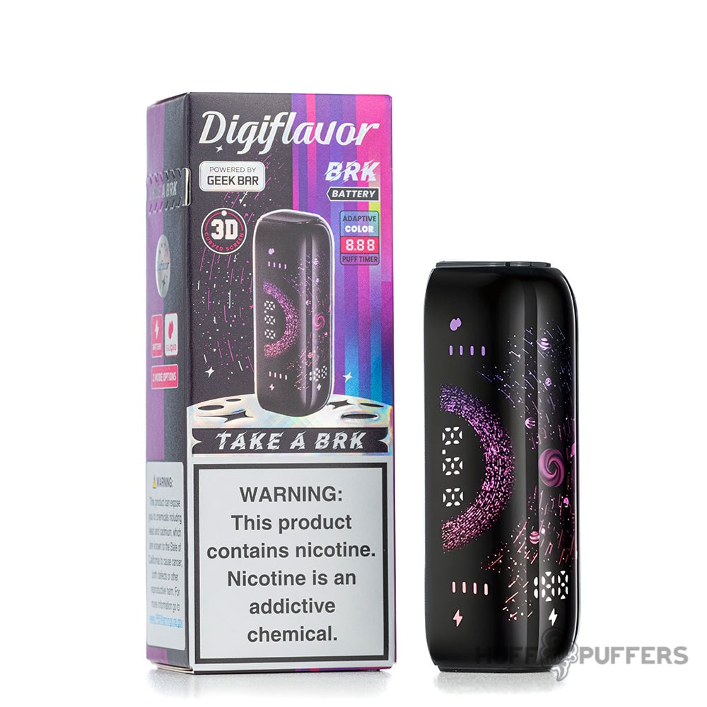digital flavor geek bar Digiflavor BRK Battery - Powerd by Miami Mint Zero Nic- Ice & Mint Select Flavor ::Kiwi Passion Fruit Guava