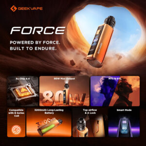 Geekvape Aegis Force Pod System features