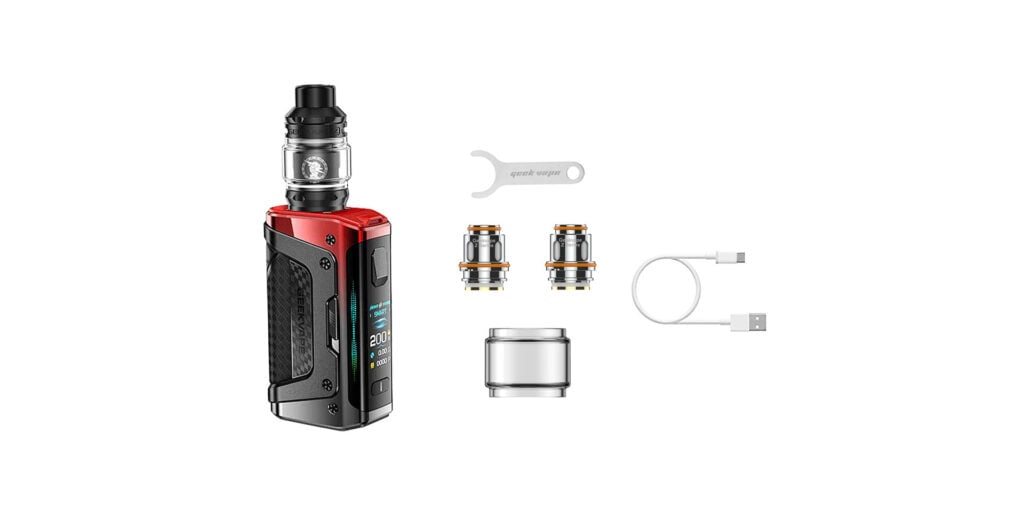 Geekvape Aegis Legend 5 Kit contents