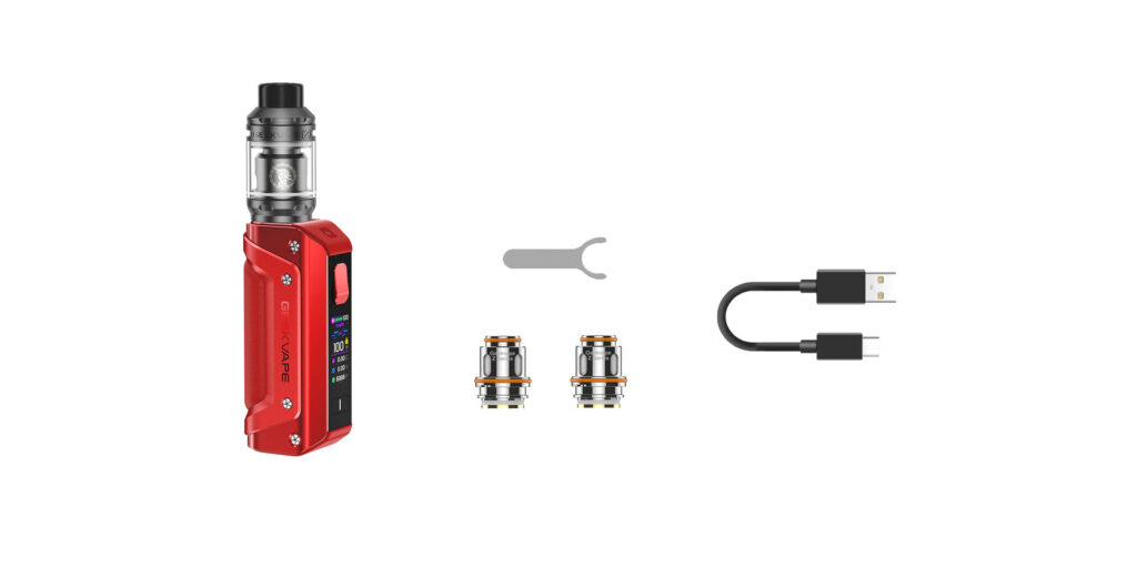 Geekvape Aegis Solo 3 Kit contents