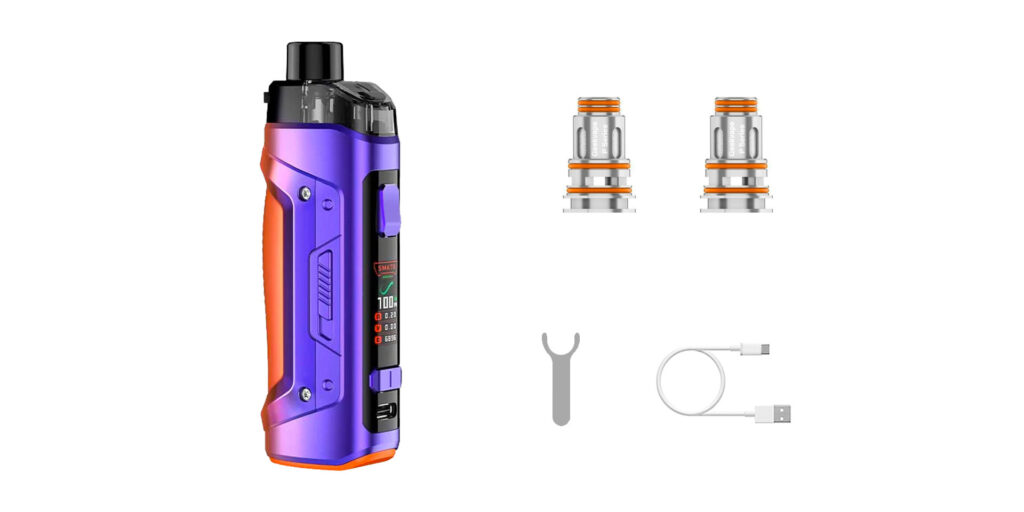 Geekvape B100 Kit contents