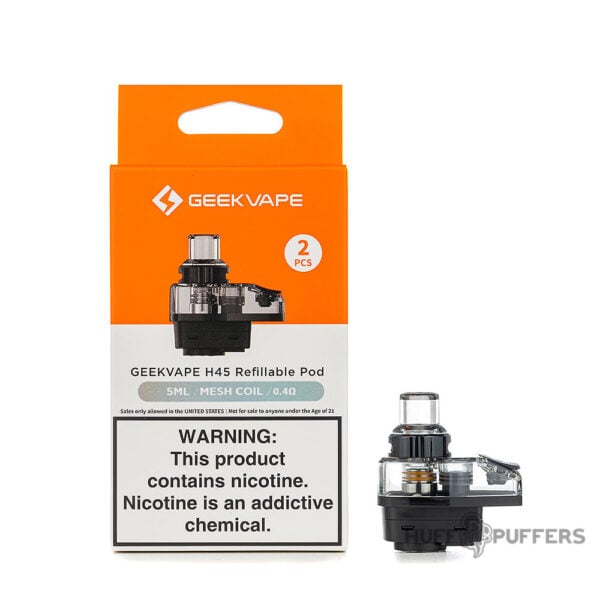 geekvape-h45-pod-with-0.4-ohm-coil Geekvape H45 Refillable Pod 0.4 ohm Mesh