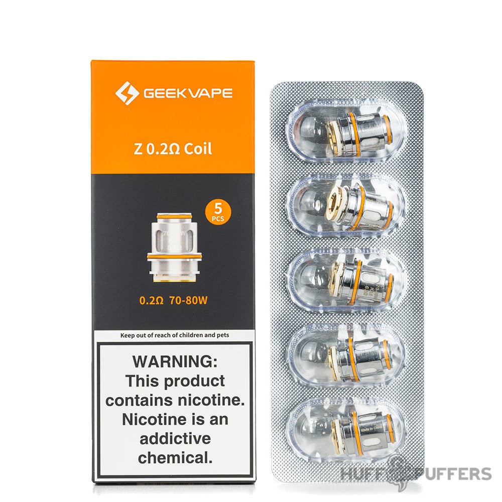 vape coils for sale Geekvape Z Series 5 Pack — $9.99 RAZ VUE 50K KIT Color:Mocha Brown Peach Tea
