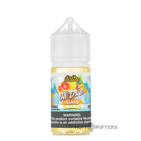 hi-drip-salts-iced-island-orange-30ml Island Orange Hi-Drip Salts E-Juice 30ml