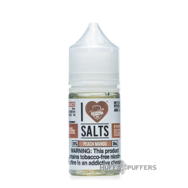i-love-salts-peach-mango i love salts by mad hatter peach mango 30ml e-juice bottle