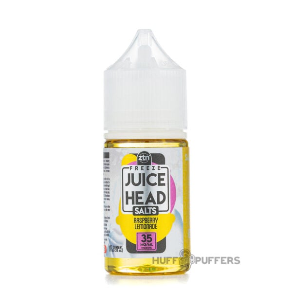 juice-head-salts-freeze-raspberry-lemonade juice head freeze salts raspberry lemonade 30ml e-juice bottle