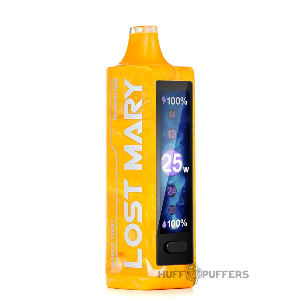 lost mary mo20000 mango twist Pro Disposable Vape — $14.99 Rechargeable Type-C Vape Flavours:Passion Kiwi rocket popsicle lost mary