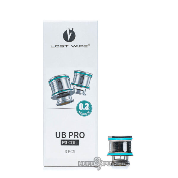 lost-vape-ub-pro-p3-coil Lost Vape UB Pro P3 Coils with packaging