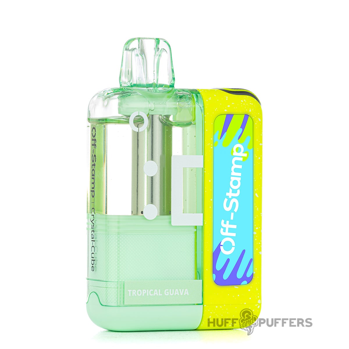 can you charge an off stamp vape without the battery Off-Stamp X-Cube Crystal Kit - 35K Puffs vape dubai Flavor:ICE Mango Smok Morph 3 Kit