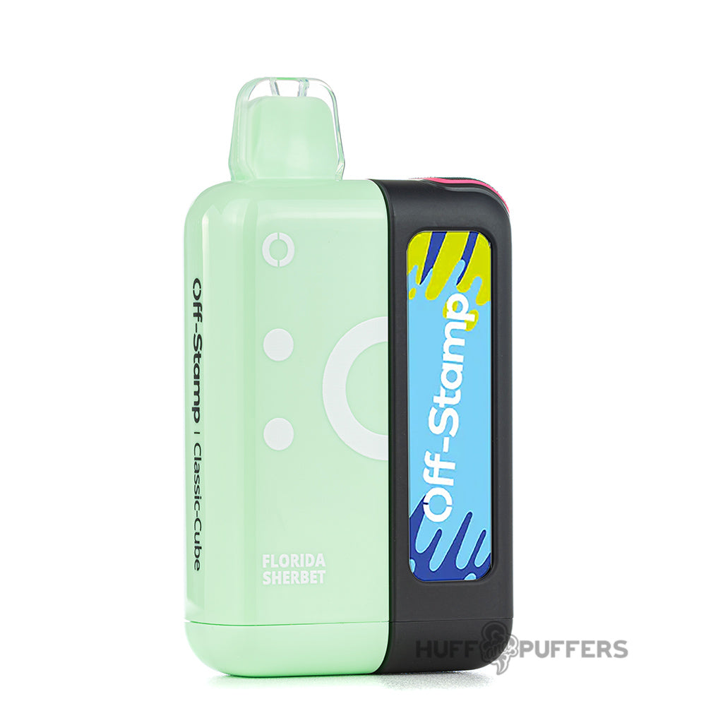 off stamp vape florida twist flavor Off-Stamp X-Cube Kit - 25K Puffs vapes for salt nic Voopoo Drag 6 Kit Flavor:Apple Cinna & Milk