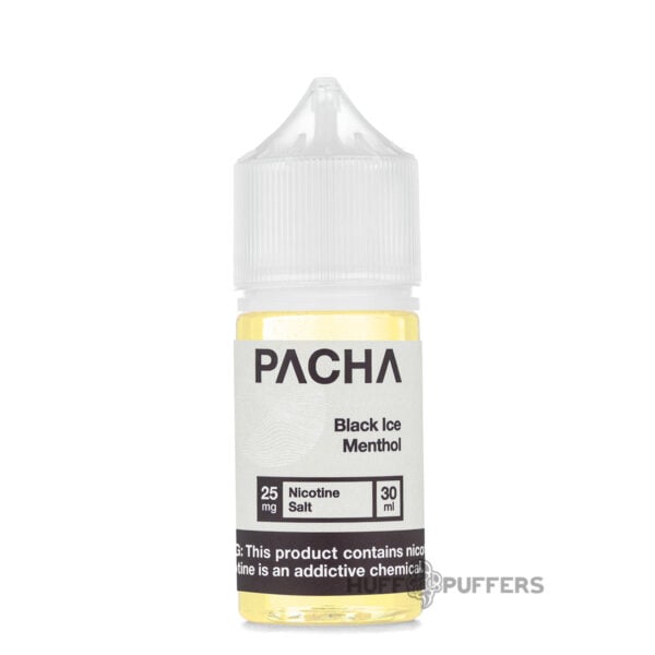 pacha-salt-nic-black-ice-menthol-30ml Pacha Black Ice Menthol Salt Nicotine E-Juice 30ml