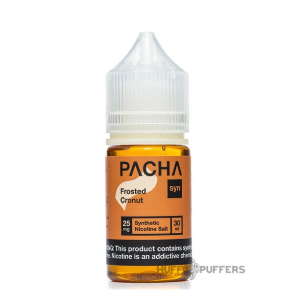 pacha-syn-salt-frosted-cronut pacha syn salt frosted cronut 30ml e-juice bottle