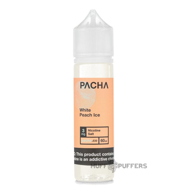 pacha-white-peach-ice-60ml Pacha White Peach Ice E-Juice 60mL