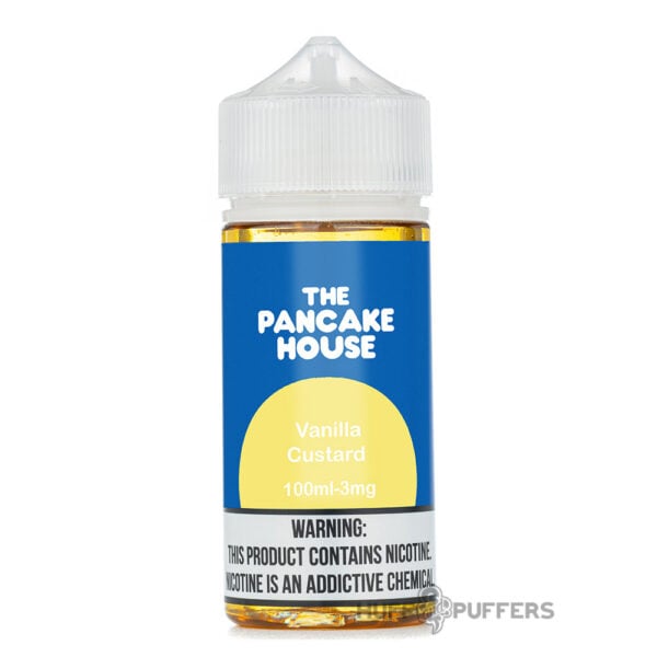 pancake-house-vanilla-custard-e-juice Vanilla Custard E-Juice 100mL by The Pancake House