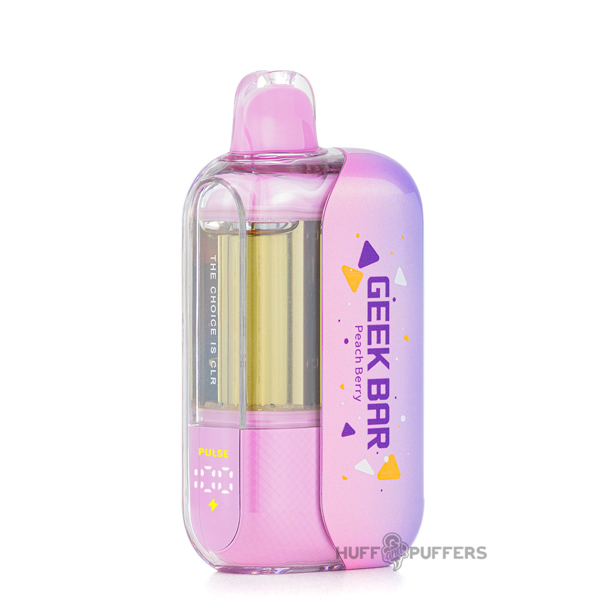 peach flavored geek bar CLR 50K Disposable Vape — $15.99 Select Flavor ::Strawberry B-Pop user type:Beginner Sour Fcuking Fab Geek