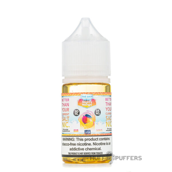 pod-juice-mighty-mango-freeze pod juice mighty mango freeze salt nicotine e-juice 30ml