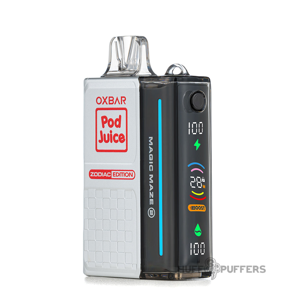 oxbar vapes for sale Magic Maze 2.0 Disposable Vape fruit flavors Juicy Bar Disposable 5000 E-liquid flavor:•	Peach Mango
