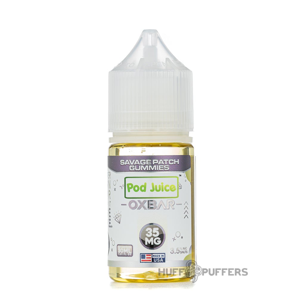 sour patch vape juice Savage Gummies Ice - Oxbar x Pod Powerbar 600 puffs prefilled IVG Pro 12 Strains:OG Kush (Sativa)