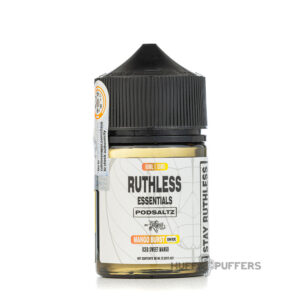 Ruthless Essentials Podsaltz Mango Burst on Ice 60mL e-juice