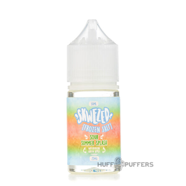 skwezed-frozen-salt-watermelon-green-apple Skwezed Salt - Frozen Sour Summer Splash (watermelon