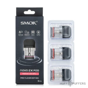 smok-novo-2x-pod-0.8-ohm Smok Novo 2X Pods 0.8 ohm Meshed MTL 5 pack with packaging