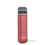 Smok Novo 3 Pod System Red Carbon Fiber