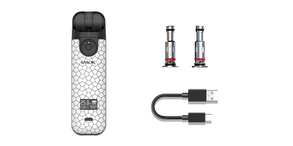 Smok Novo 4 Pod System package contents