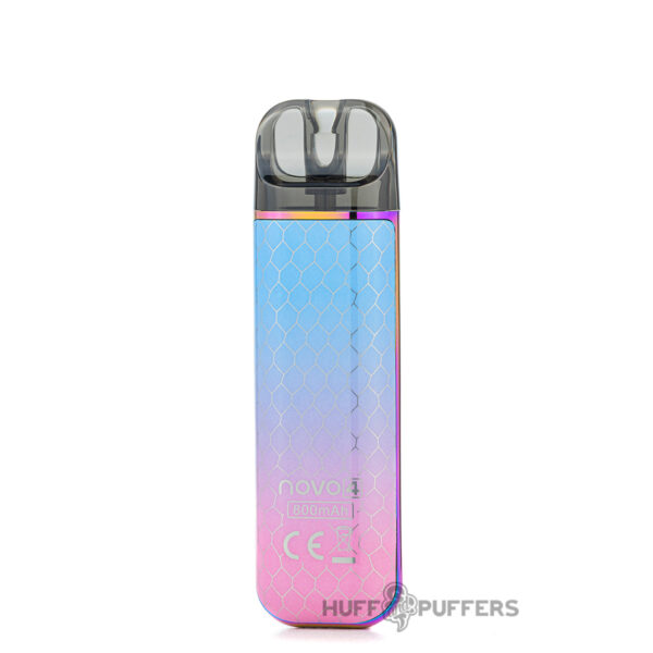 Smok Novo 4 Pod System Cyan Pink Cobra back view