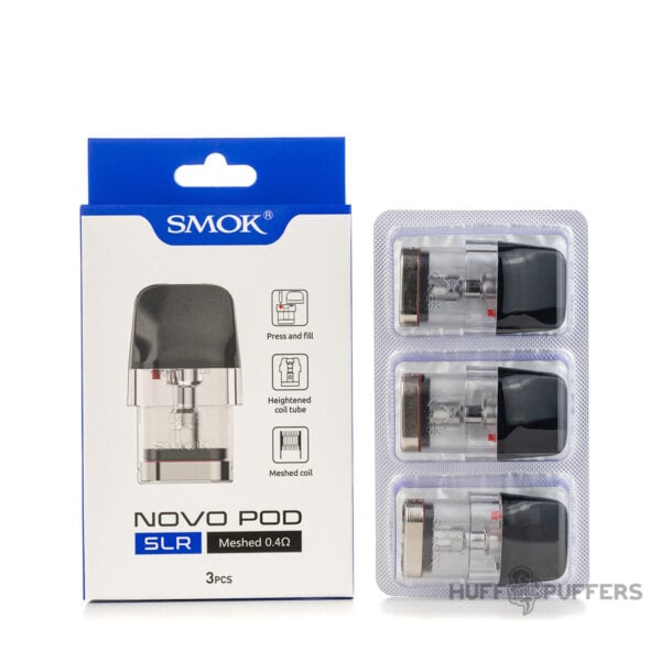 smok-novo-pod-slr-0.4-ohm smok novo pod slr 0.4 ohm meshed