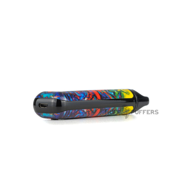 Pod System 7-Color Resin laying down bottom view
