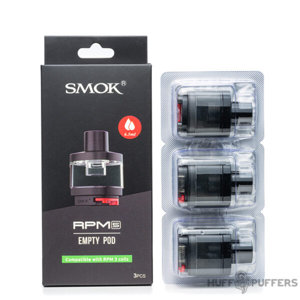 smok-rpm-5-empty-pods Smok RPM 5 Empty Pods with packaging