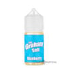 The Graham Slam Blueberry 30ml salt nicotine e-juice bottle