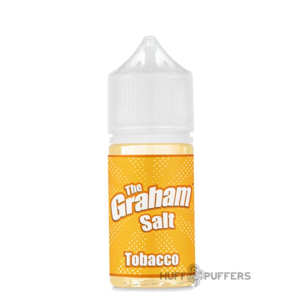 the-graham-salt-tobacco-30ml The Graham Slam Tobacco 30ml salt nicotine e-juice bottle