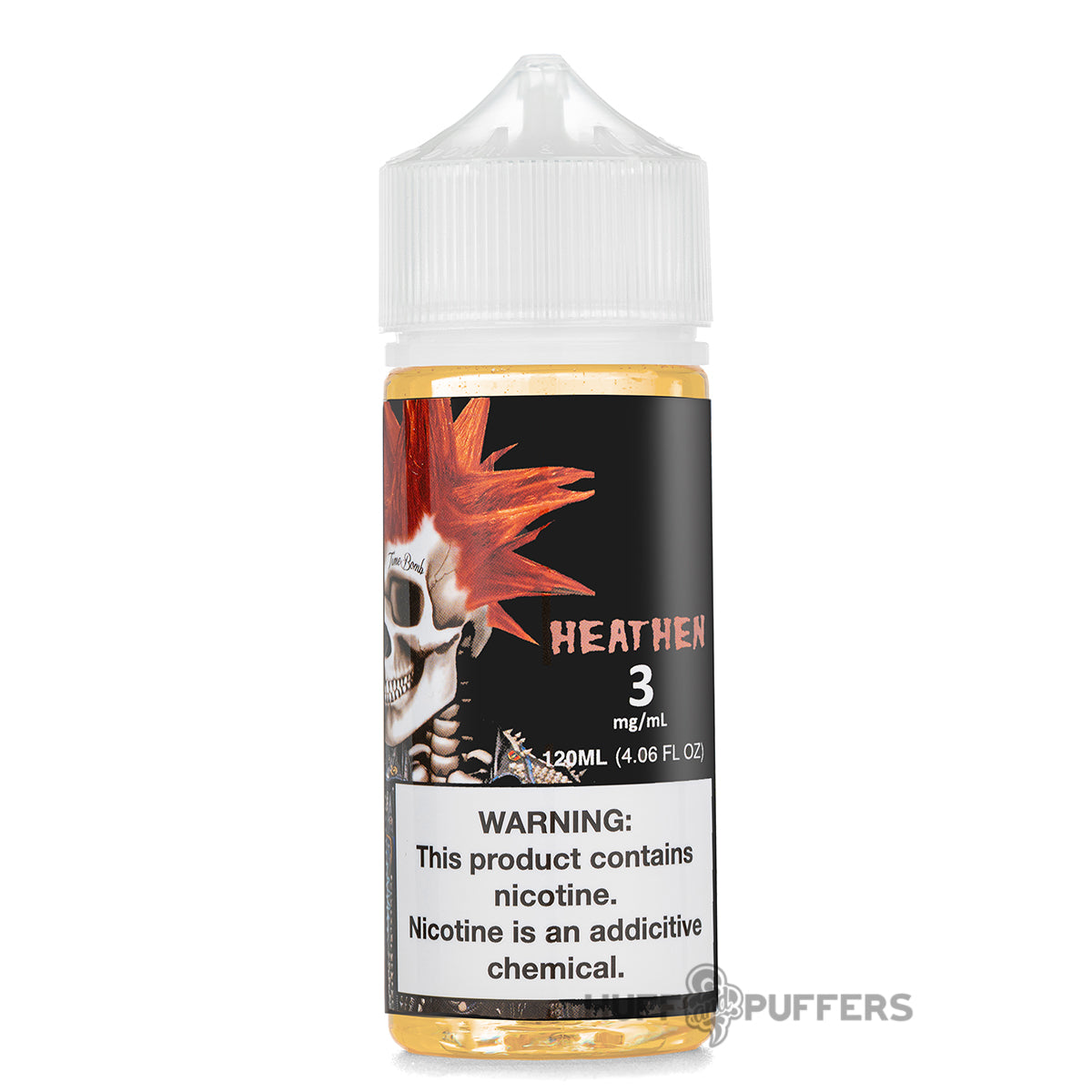 time bomb vape juice Heathen E-Juice 120mL — $13.99 Type:0.45 Ohm Coil (25-32W; Max 32W) Lost Mary Quasar OS25000 Bulk Vape Pens –