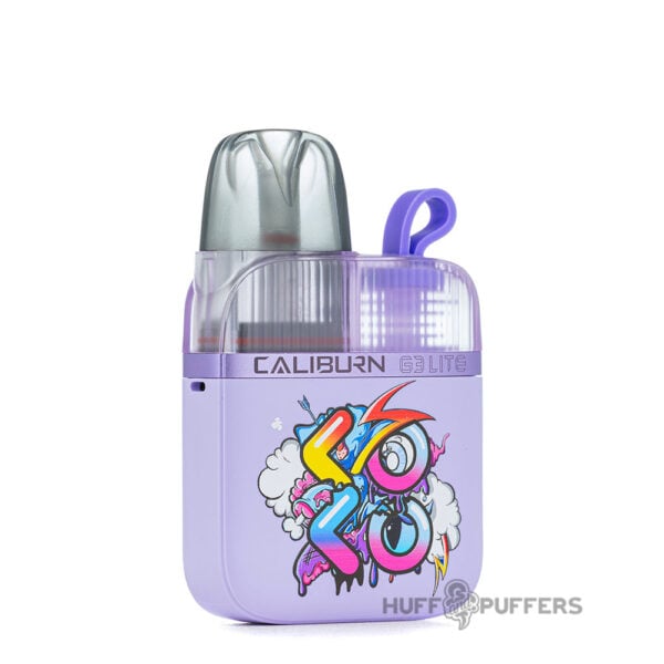 uwell-caliburn-g3-lite-koko-graffiti-purple Uwell Caliburn G3 Lite Koko Pod System Graffiti Purple