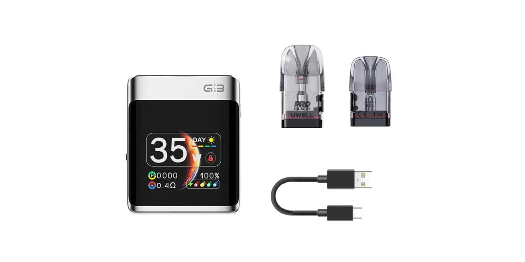 Uwell Caliburn G3 Pro Koko package contents