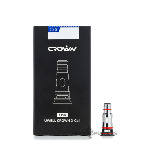 uwell-crown-x-coil-with-package Uwell Crown X Coils 0.3 ohm with packaging