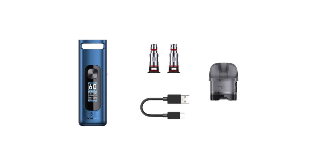 Uwell Crown X Pod System package contents
