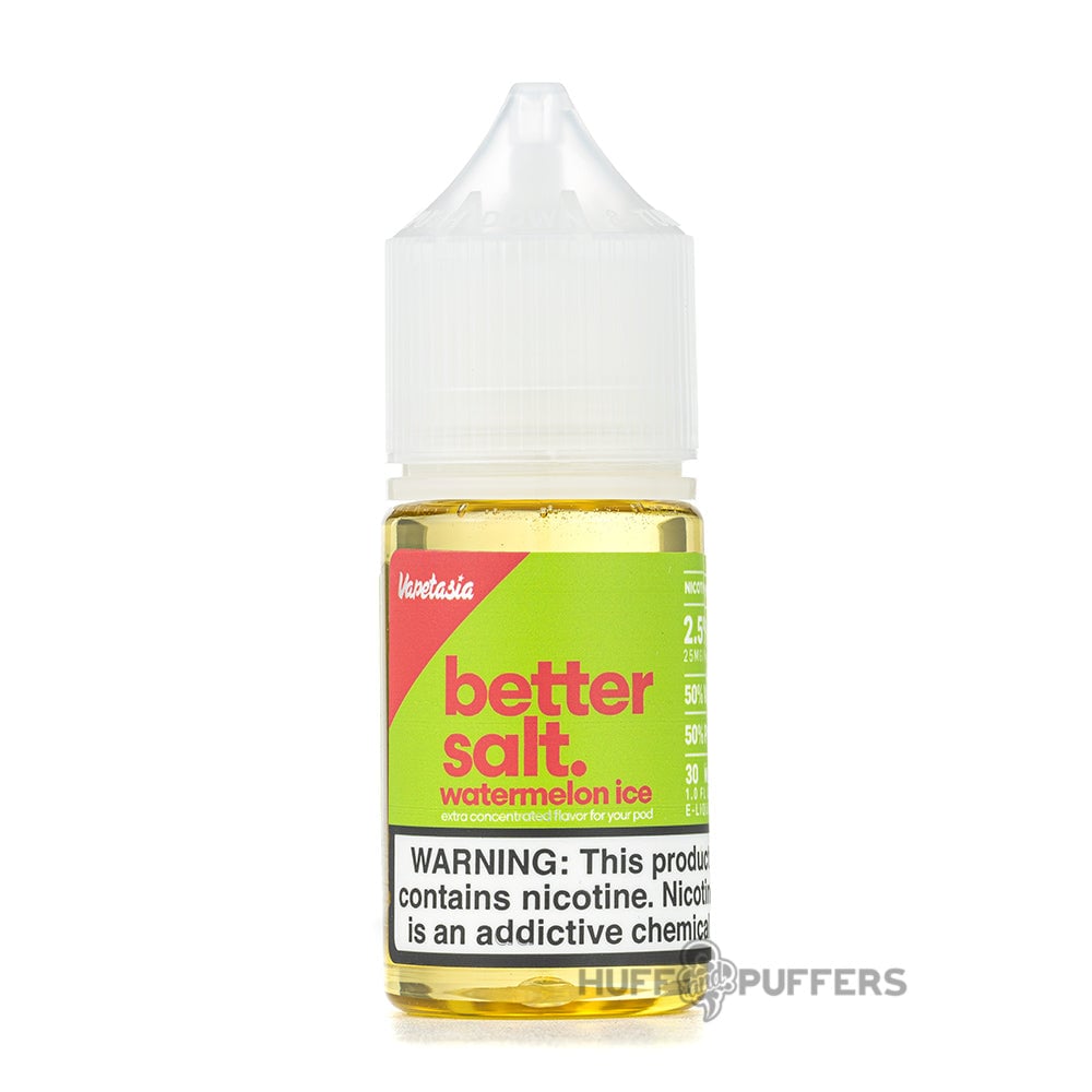 vapetasia vape juice Better Salt - Watermelon Ice 30mL FLAVORS:WATERMELON PLUS Sugar Bar x Noms cat-pods