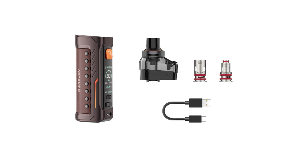 Vaporesso Armour G Pod System kit contents